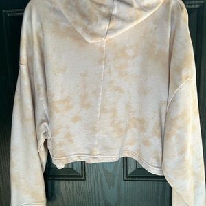 Fabletics cropped hoodie tie-dyed XL